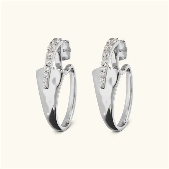 Orecchini Etrusca Donna in Bronzo WSET00897.RH - WSET00897.RH